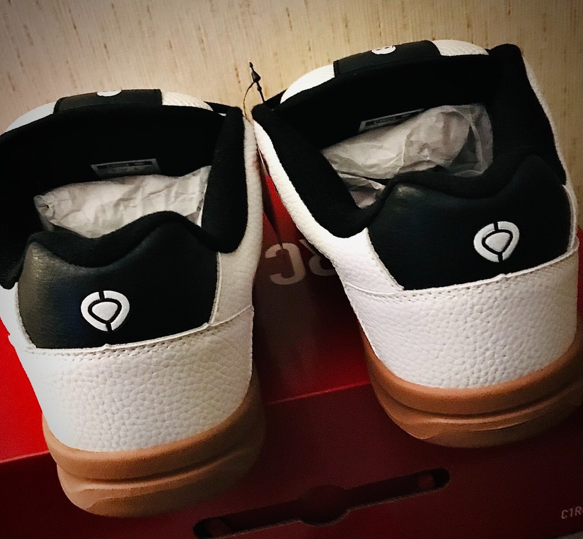 Circa C1rca Adrian Lopez 805 Pro Model Skate Shoes White/Gum  display picture 3
