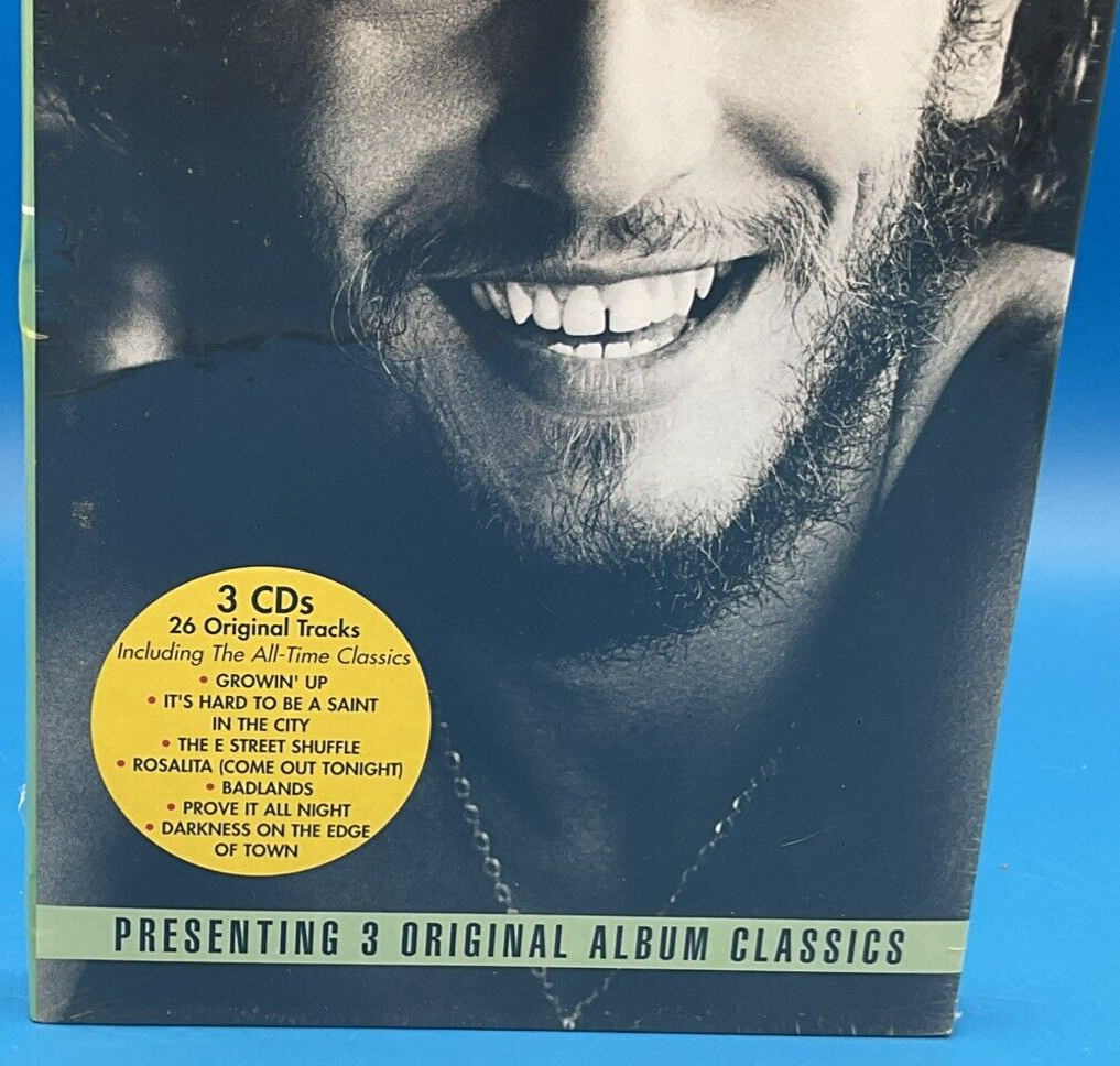 BRUCE SPRINGSTEEN The Collection 3 CD Set Long Box 2004 NEW SEALED