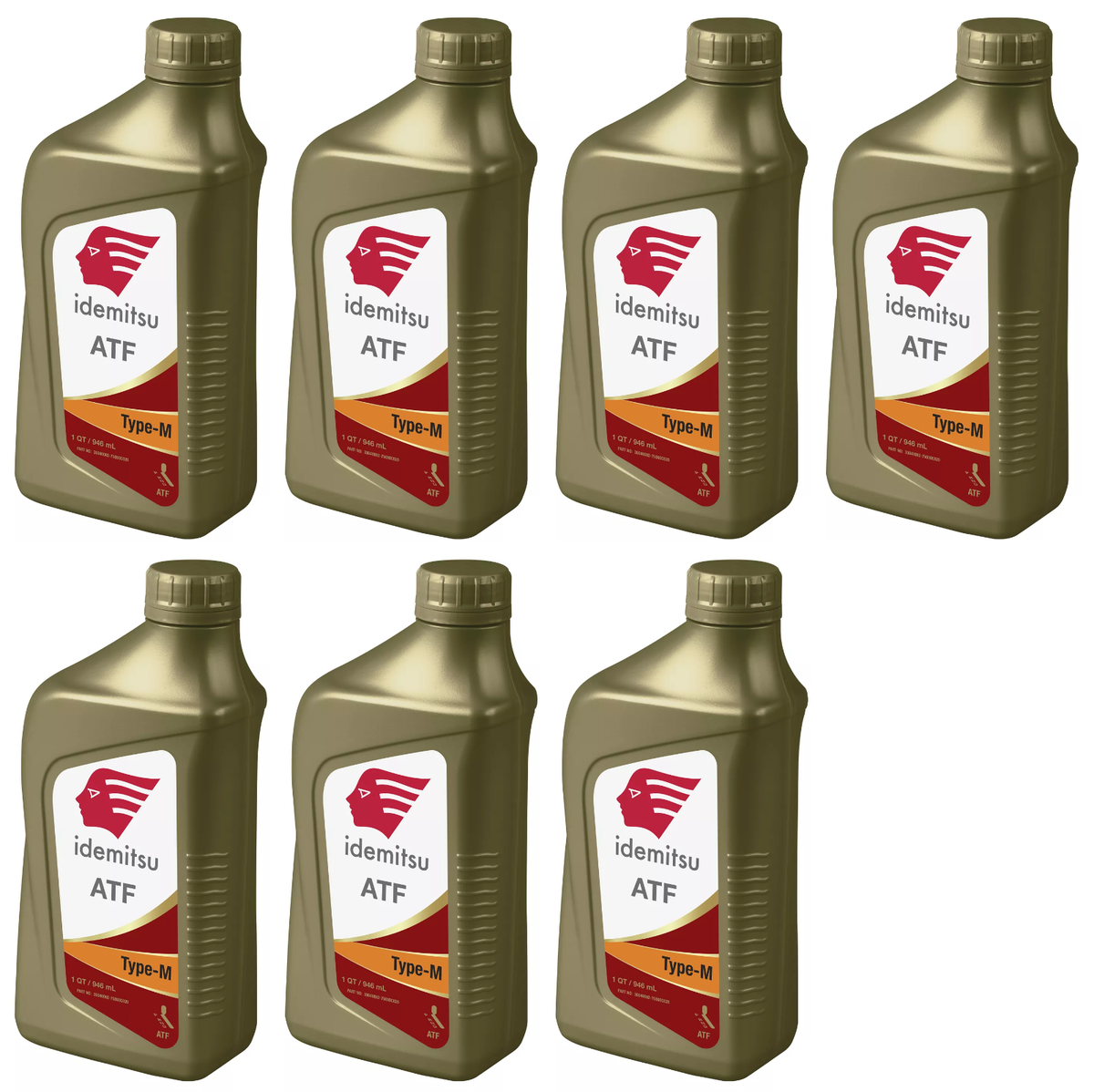 For Mazda 2 3 5 6 CX-7 Set of 7 Quart Auto Trans ATF Type M Oil