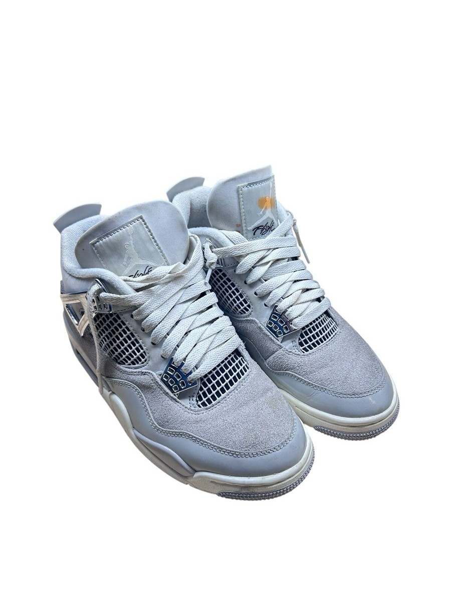Womens Nike Jordan 4 Retro Natural Grey SIZE 7 With Box | eBay