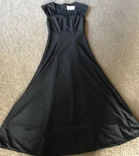 Black long Maxi Dress - Orchestra