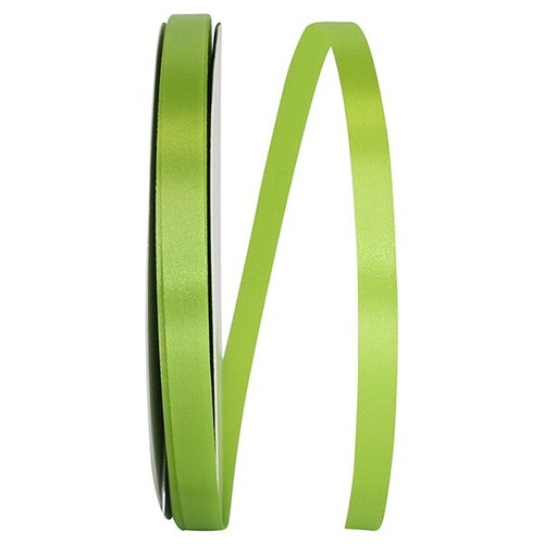 Florist Ribbons: 3/8" x 100 yards -- Satin Acetate -- Apple Color - 第 1/1 張圖片