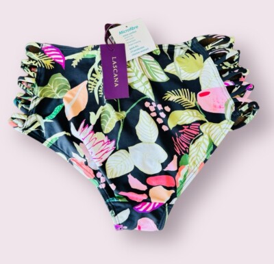 Lascana Strappy Swim High Waisted Bikini Bottom