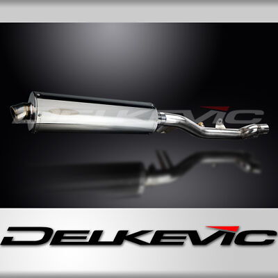 Honda NT700V Deauville 2006-2015 Slip On 18'' Oval Stainless Exhaust Muffler Kit