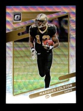 2021 OPTIC PREMIUM BOX SET WAVE PRIZM #168 MARQUES COLSTON /299 SAINTS QTY