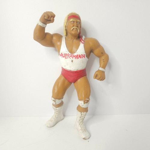 Hulk Hogan 1988 LJN WWF Wrestling  Figure, Rare Wh...