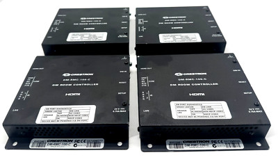 4X CRESTON DM-RMC-100-C  HDMI 8GB DIGITALMEDIA  + RECEIVER & ROOM CONTROLLERS