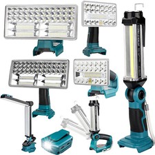 3"/5"/9" Led Torch Work Light Flashlight Spotlight Tool for Makita 18V Battery