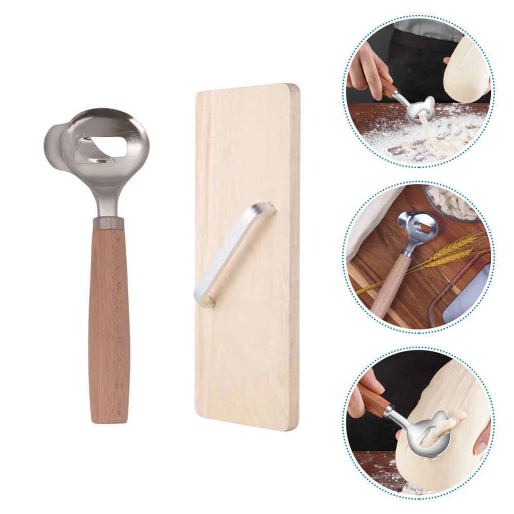 High-Quality Noodle Knife for Pasta Cutting Sourdough Slicing and Meat Grinding Manual Kitchen Tool