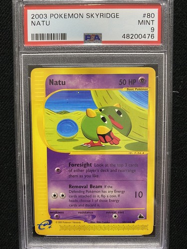 Natu graded PSA 9 for sale on eBay
