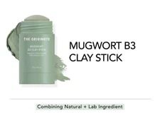 THE ORIGINOTE Mugwort B3 Clay Stick Mask Tightening and Smoothening The Face 30g