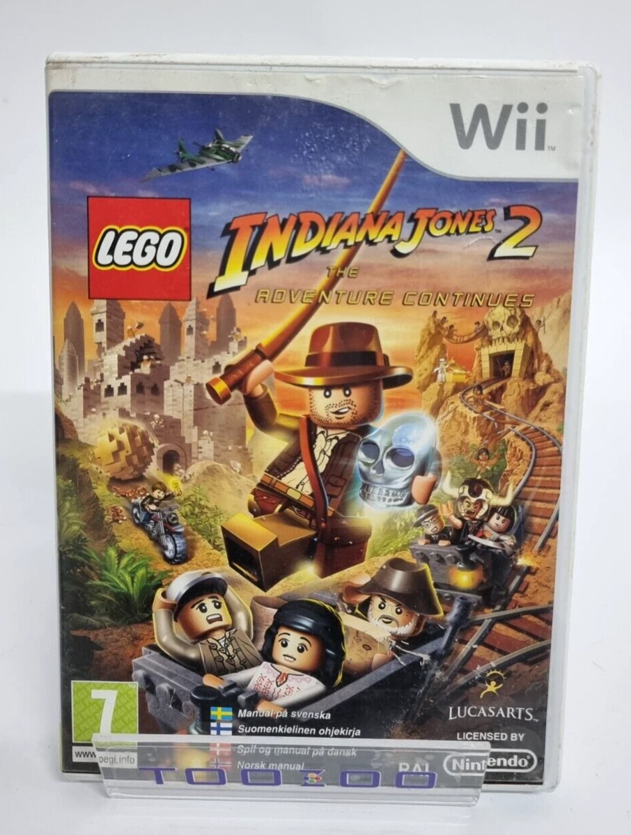 LEGO Indiana Jones 2 The Adventure Continues Nintendo Wii Game