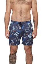 CLOSEOUT Luxury Lounge Shorts for men - 100 Peruvian Pima Cotton - XL - Printed
