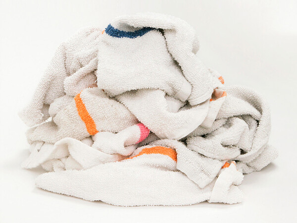 Terry Towel Washcloth Rags, Bar Mop , White Multipurpose Cleaning ...