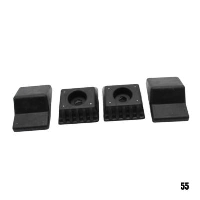 4-Piece Trunk Stop Rubber Bumper Set For Mercedes W124 – 1247580044 / 1247580144