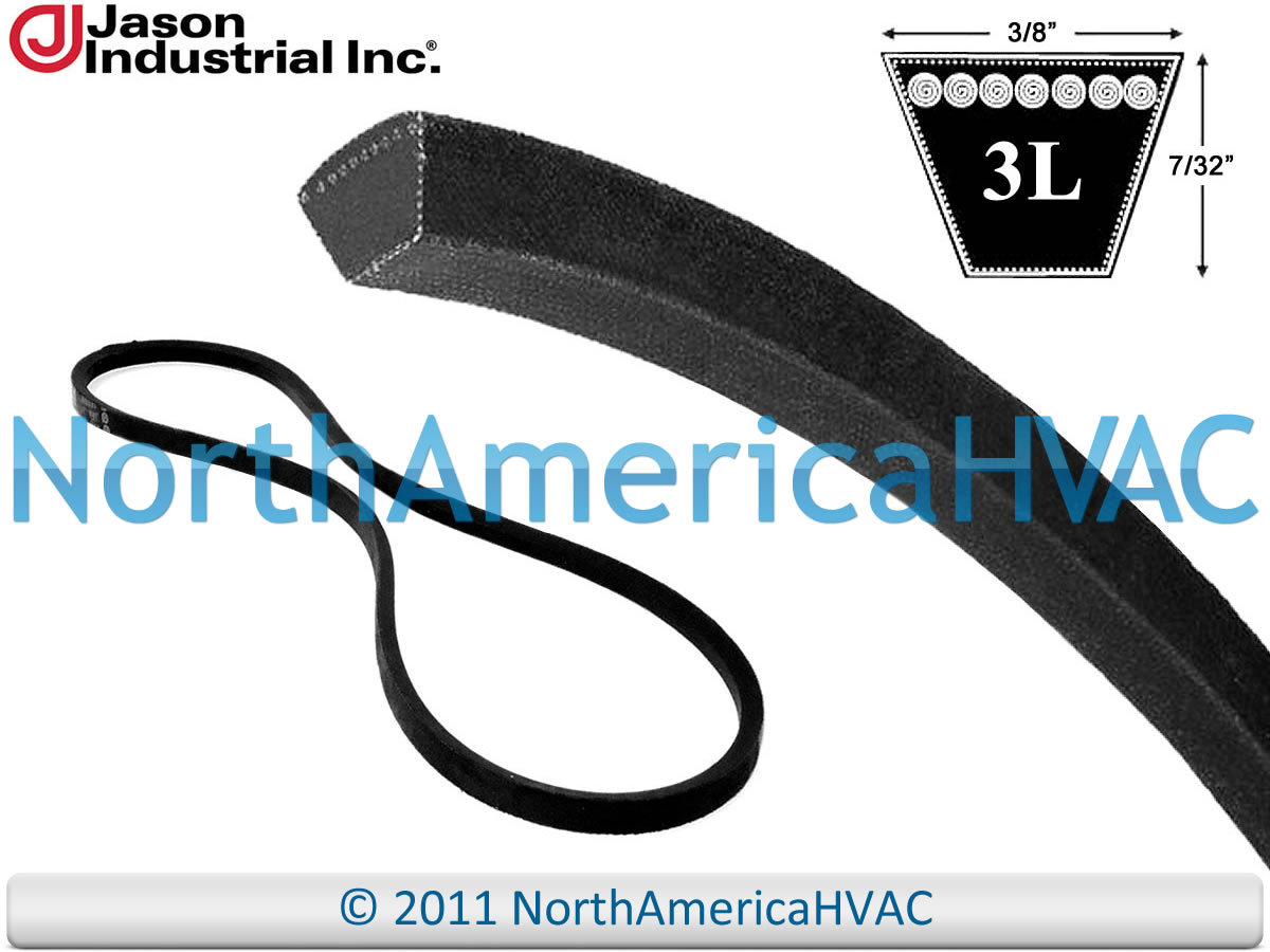 NEW VBelt FHP V-Belt 3L 3L330 Industrial Grade 3/8