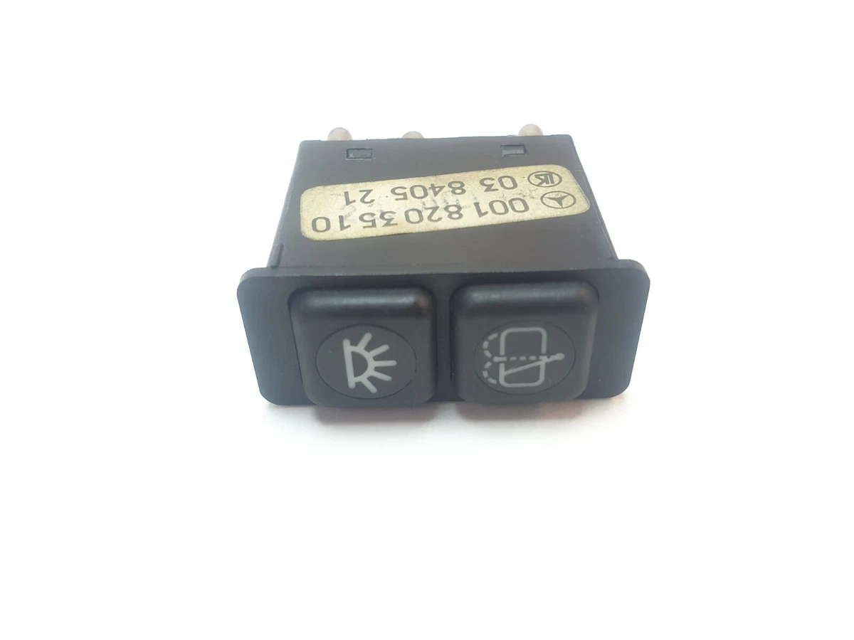 Original Mercedes E-Klasse W123 Schalter Heckwischer Beleuchtung  