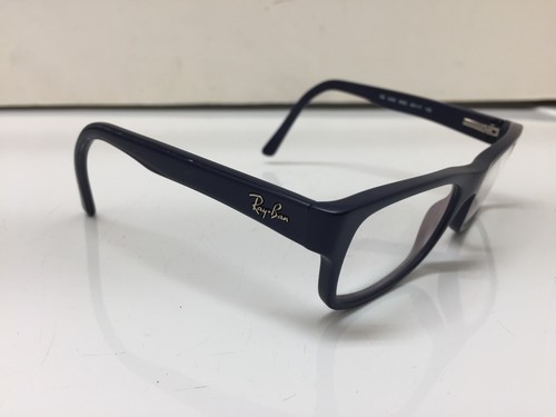 Ray-Ban Small RB5268 5583 Eyeglasses Frames Blue Square Horn Rim 48-17-135 - Picture 7 of 12