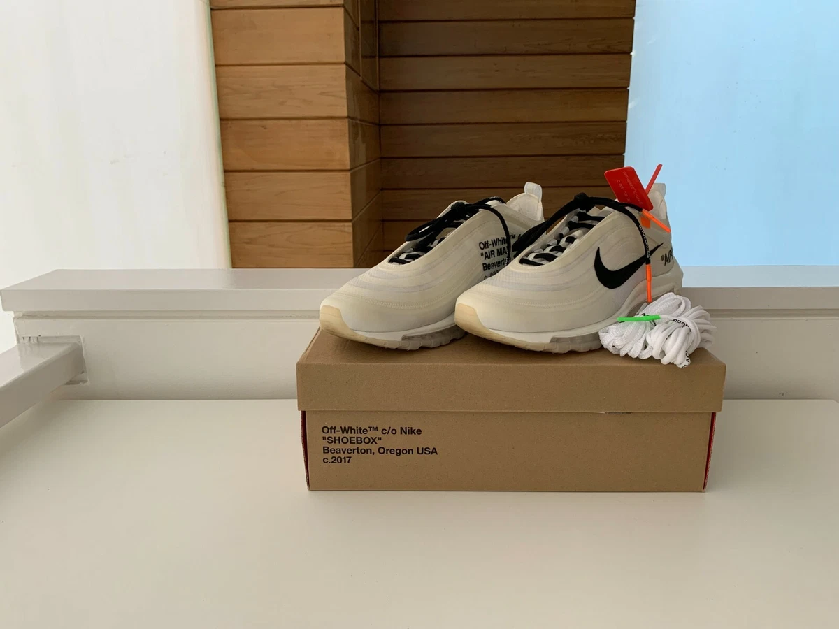 Off white air max 97 box sale