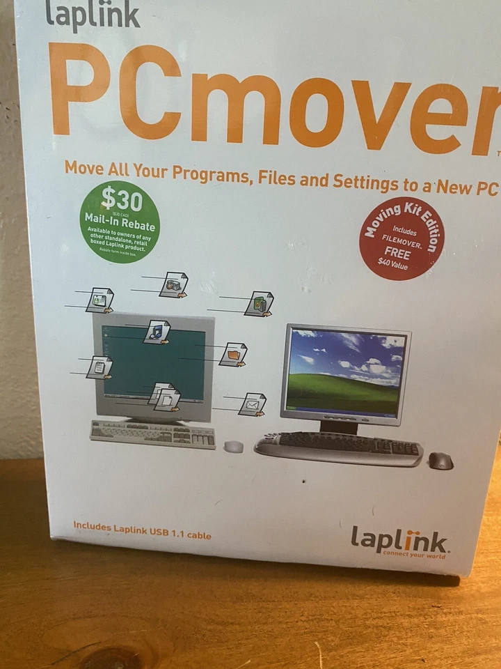Laplink Easy Transfer Cable | Includes PCmover Migration Software - Image 3 of 4