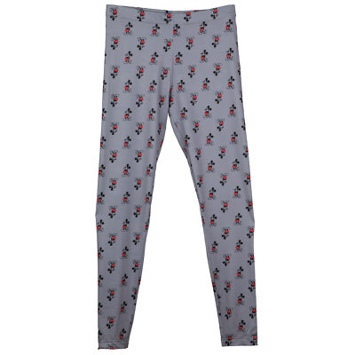 Disney Mickey Mouse All Over Print Leggings Grey UK