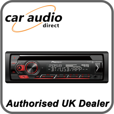 Pioneer DEH-S420BT - CD-Tuner, Bluetooth, USB, AUX, Spotify, Apple iOS, Android