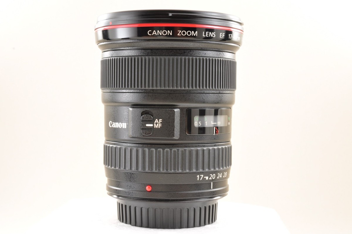 Canon EF 17-40mm F/4 L USM Wide Angle Zoom Lens Near Mint +5 From