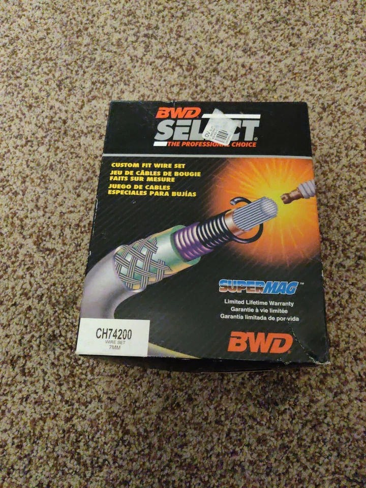 Juego de cables de bujías BWD CH74200 Foto 2 de 4