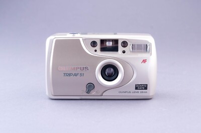 Olympus Trip AF 51 Quartz Date 35mm Point&Shoot Film Camera BOX