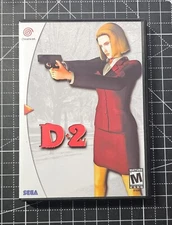 Dreamcast D2 Four Disc Custom Case - NO Game or Manual