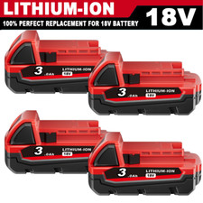 3.0AH For Milwaukee For M18 18V Lithium High Capacity Battery 48-11-1880 Tool