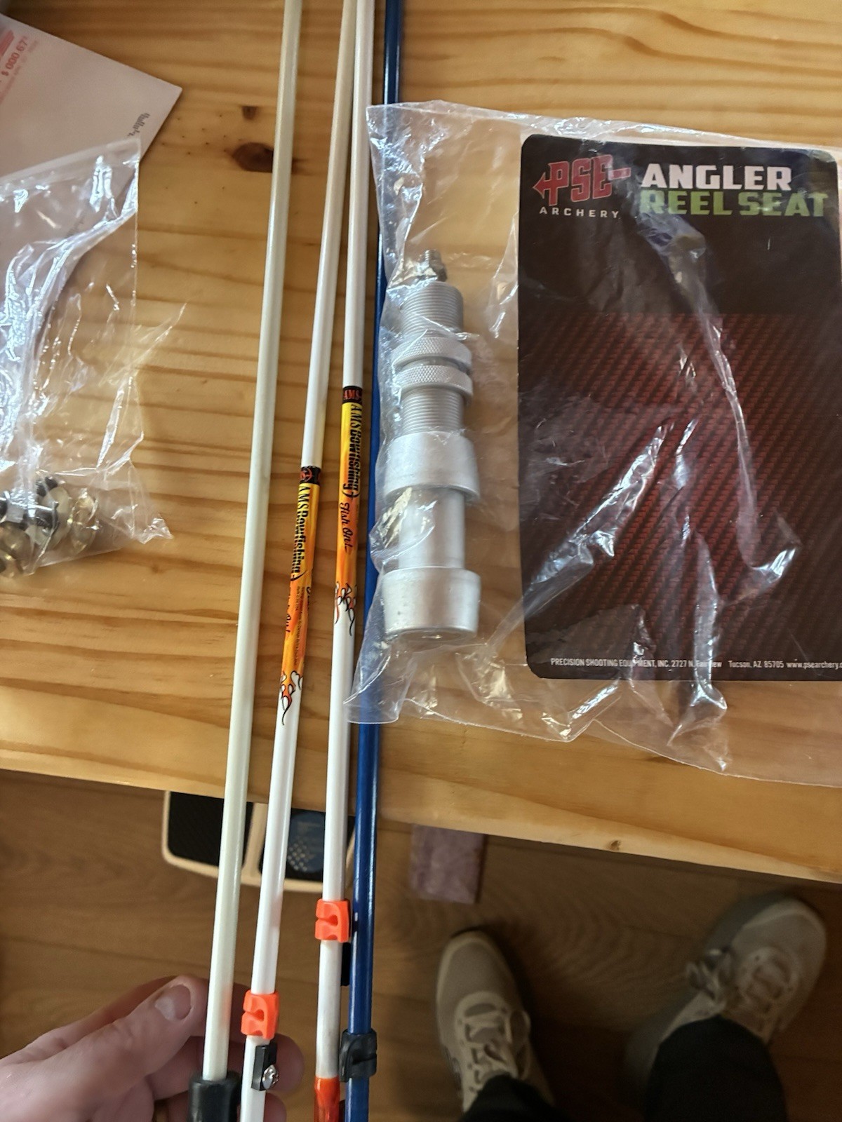 Zebco 808 Bowfisher Bowfishing Rod & Spincast Reel Combo wit