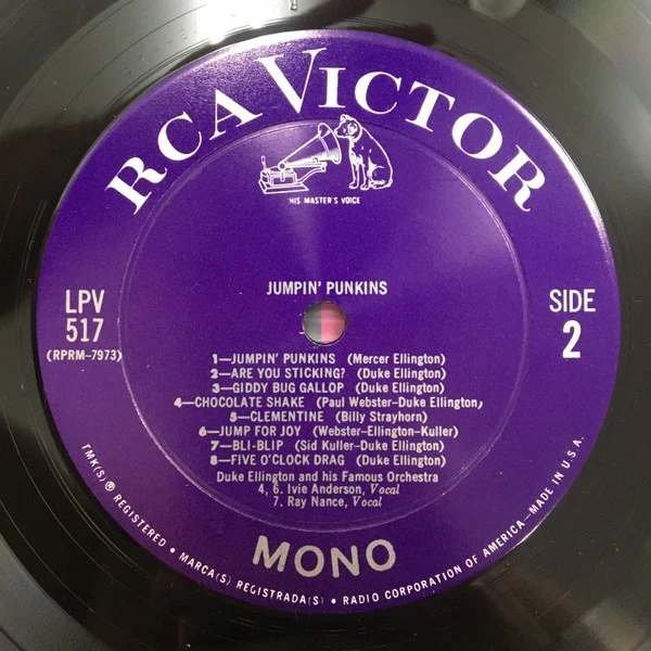 Duke Ellington - Jumpin' Punkins (LP, Comp, Mono) (Very Good Plus (VG+)) - Image 4 of 4