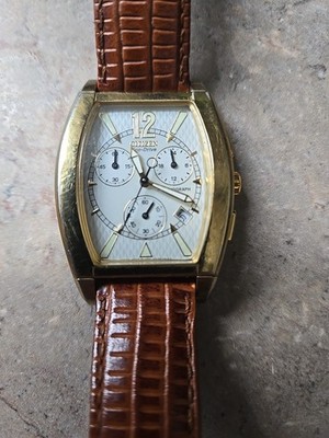 Citizen GN-0W-S 9 H501-S008344 Eco-Drive Chronograph Needs New