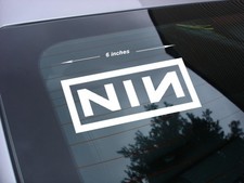 Nine Inch Nails NIN decal sticker rock metal