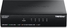 Switch Trendnet TEG-S351 5 puertos 2,5G, 25 Gbps, montable en pared