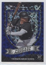 2021 Panini Chronicles Crusade Blue Velocity Prizm Yermin Mercedes #16 0wx0