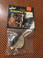 VTG 1986 Imagineering Werewolf Nose Small New in Box Halloween   Costume
