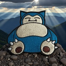 Snorlax Pokemon Embroidery Patch Multi Sizes 2.86" - 4.75"