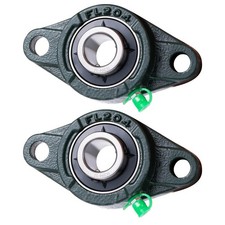SHINICO Pillow Block Bearing 3/4 inch Shaft Bore, Flange Mounted UCFL-204-12