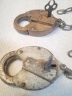 Antique Yale Towne Y&T Solid Brass Large Padlock Lock W/Key Works — photo 1