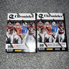 2021 Panini Chronicles Draft Picks Football Blaster - Factory Sealed! (Lot of 2)