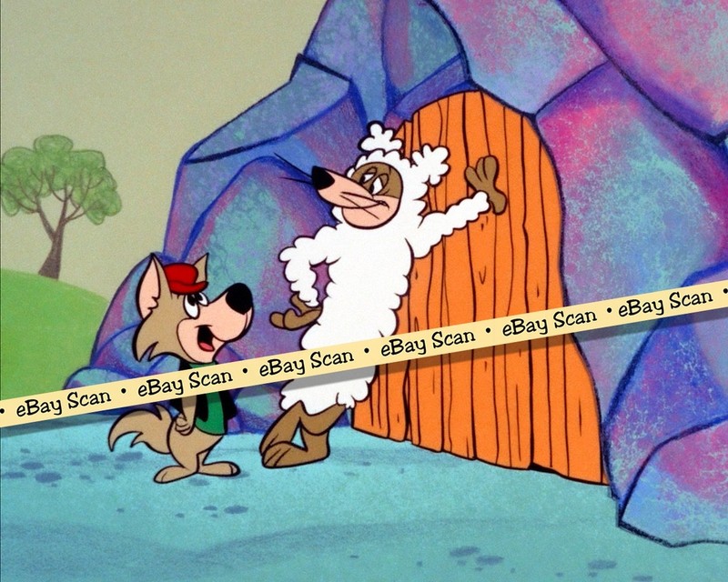 Rare! HOKEY WOLF Cartoon TV Photo HANNA BARBERA Studios YOGI BEAR SHOW