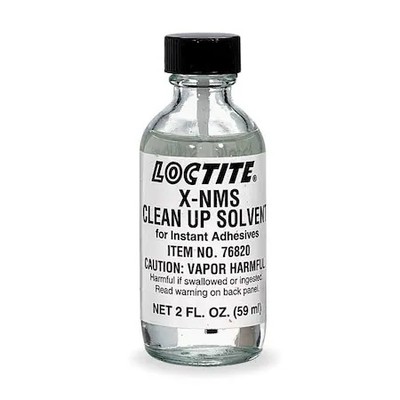 Loctite 235018 Instant Adhesive Solvent, Clear, Bottle