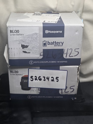 #ad Husqvarna BLi30 Lithium Ion 40V 7.5 Ah 270 Wh Outdoor Tool Battery Pack $165.99