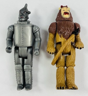 Vintage 1988 Wizard of Oz Figures MTC MGM Tin Man & Cowardly Lion 50th Anniv Lot