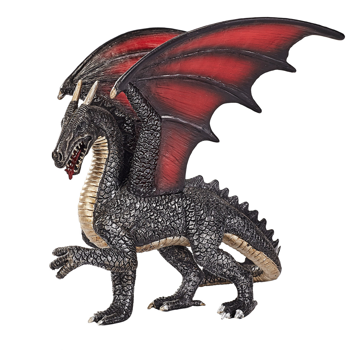 STEEL DRAGON Fantasy action toys figure play models mythical creature