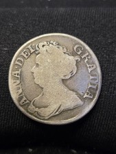 1711 Queen Anne Shilling - Nice Example