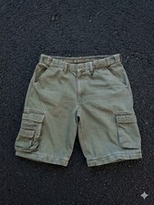 VTG 90s BSA Boy Scouts of America Convertible Cargo Short Youth 18 Green NO LEGS