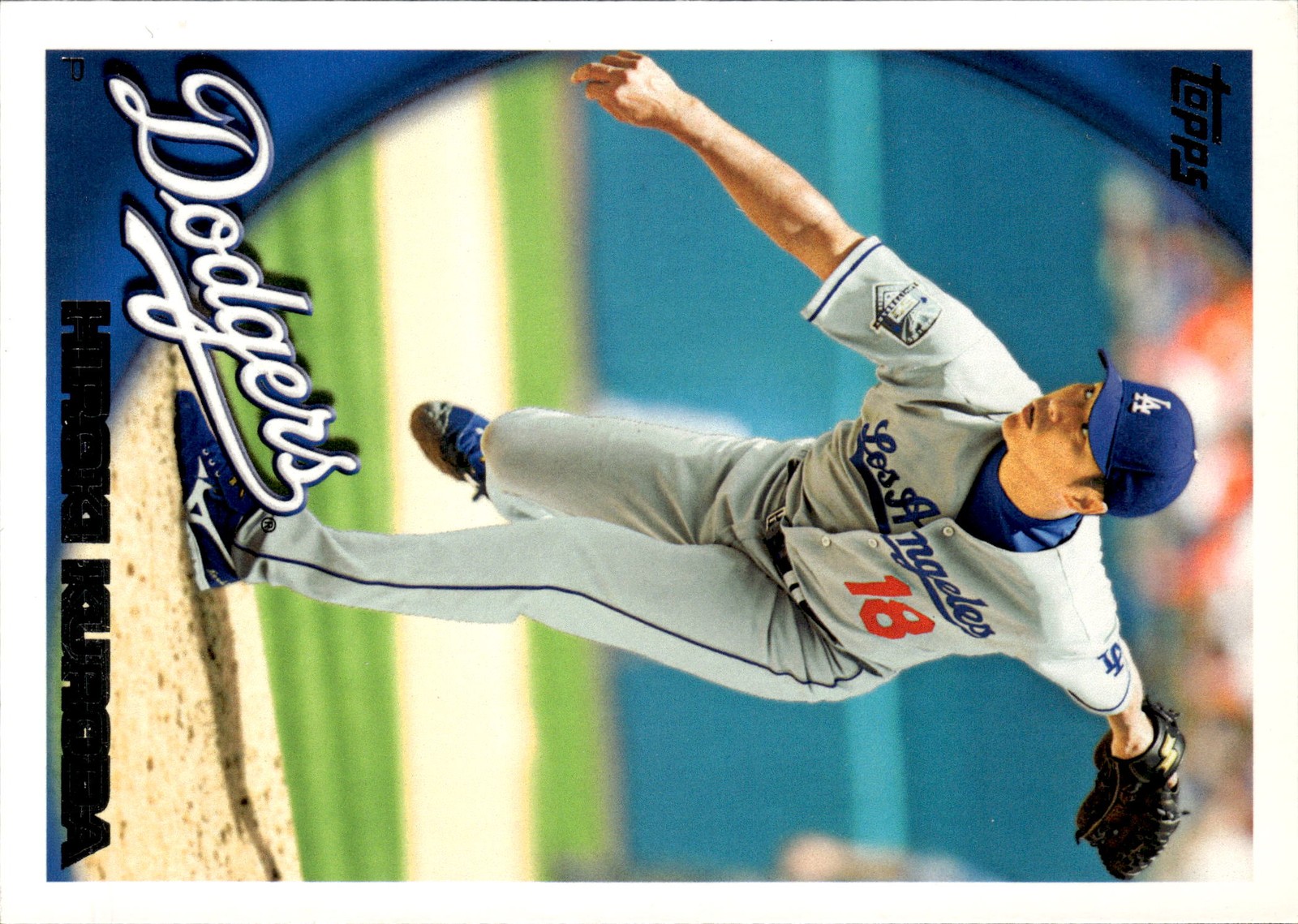2010 Topps #366 Hiroki Kuroda Vintage Cardstock